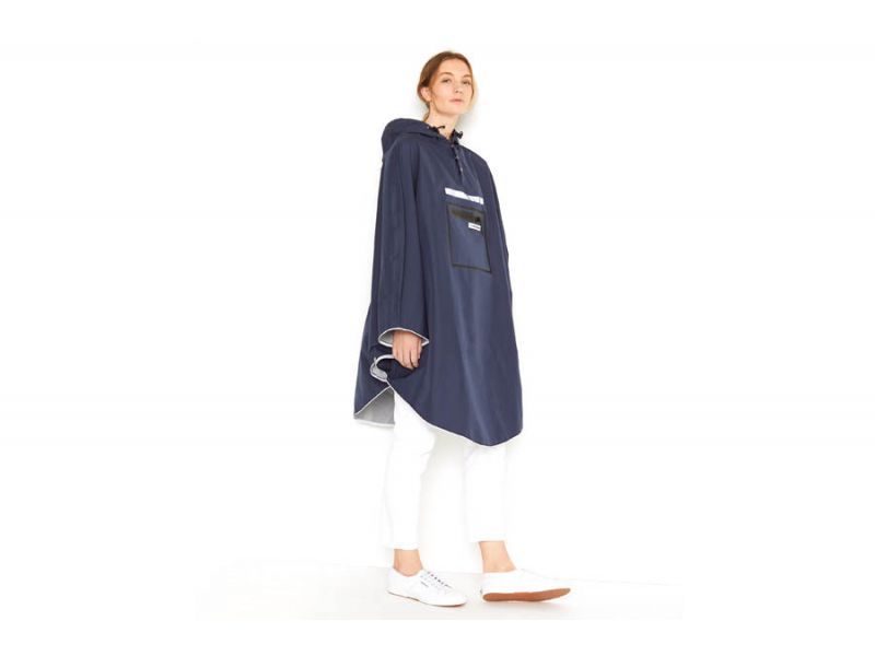 The People Poncho 3.0 - dunkelblau