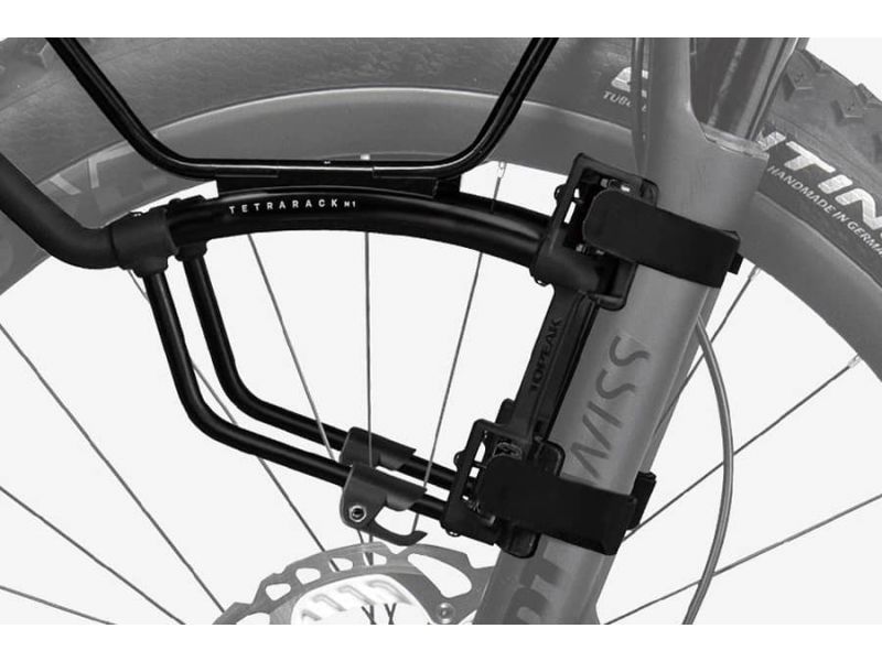 Porte-bagages avant Topeak Tetrarack M1 noir pour vélo