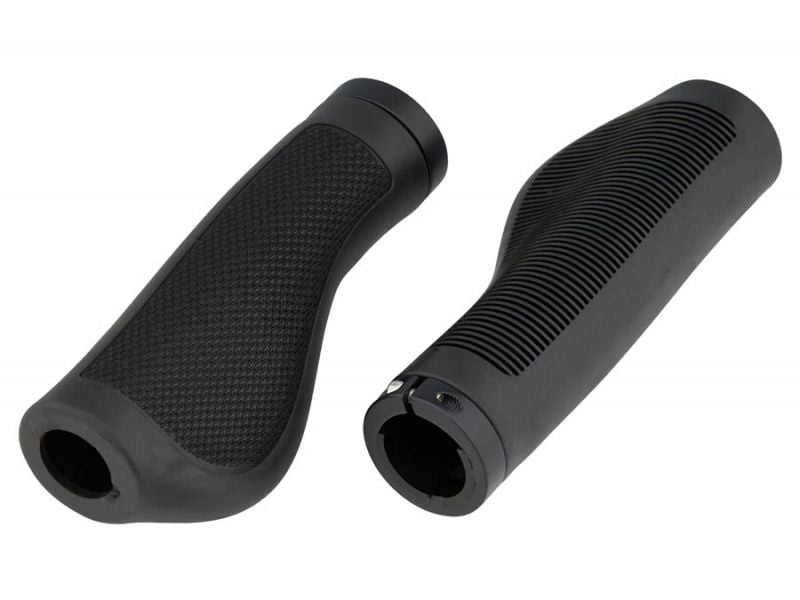 Brooks Ergonomic Handlebar Grips 130/130 Rubber black