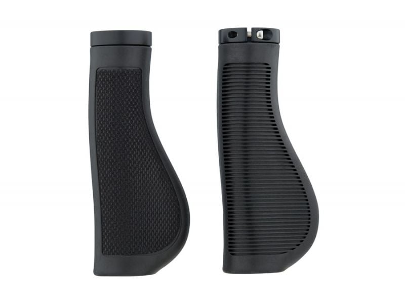 Brooks Ergonomic Handlebar Grips 130/130 Rubber black