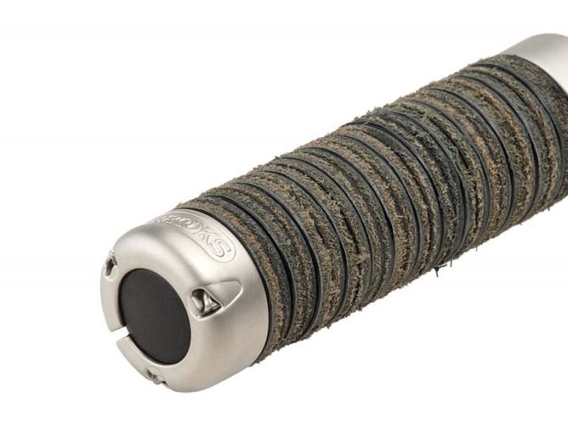パーツ BROOKS PLUMP LEATHER GRIPS Brooks Plump Leather Grips - black | BIKE24