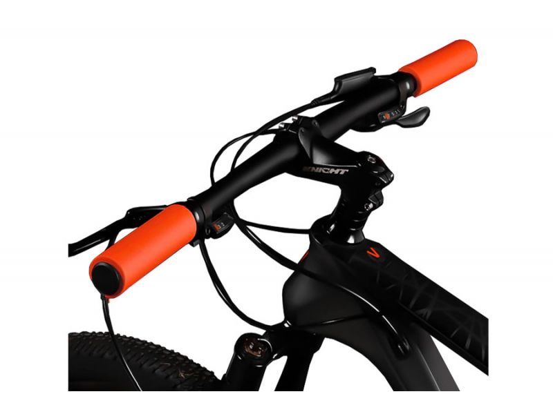 Poignées De Guidon Prologo Mastery Silicon - 130 Mm, Orange (lot De 2 Paires) Neuves