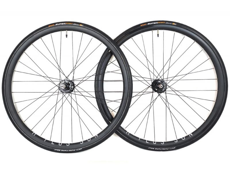 H Plus Son Archetype Wheelset + Inner Tubes + Tires Black H Plus Son Archetype Wheelset + Inner Tubes + Tires Black