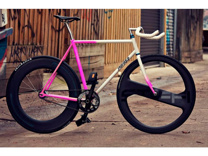 リヤ STIFFI SHURIKEN 4SPOKE TRACK WHEEL リヤ STIFFI SHURIKEN