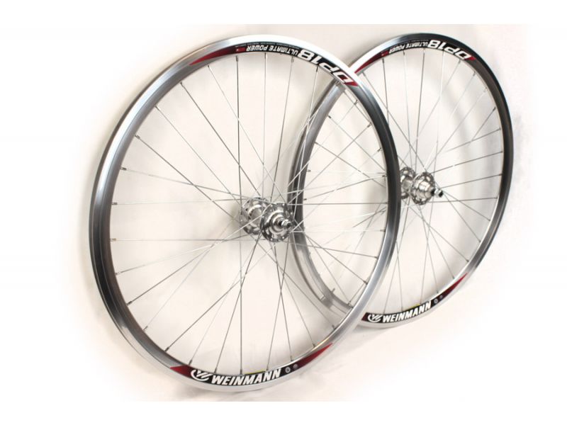 Weinmann DP18 Fixie Wheelset - Silver