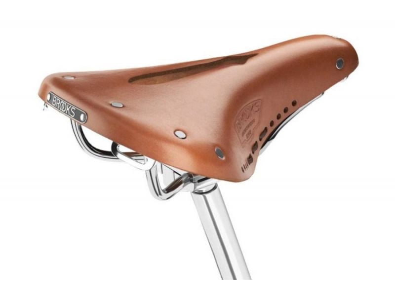 Brooks B17 Carved Short Sattel honig fur Fahrrad