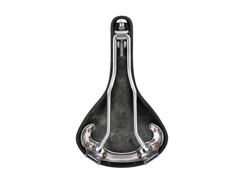 Brooks Swift Chrome Saddle - Black