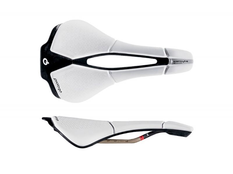 Prologo Scratch M5 PAS Tirox 140 Saddle - White