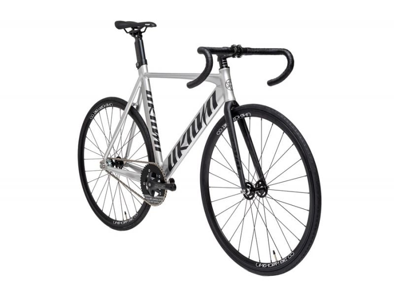 Unknown Singularity Silver Fixie Bike