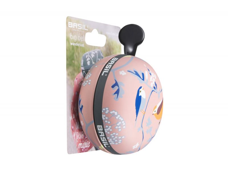 Sonnette De Vélo Basil Big Bell - Design Oiseaux Et Son Clair