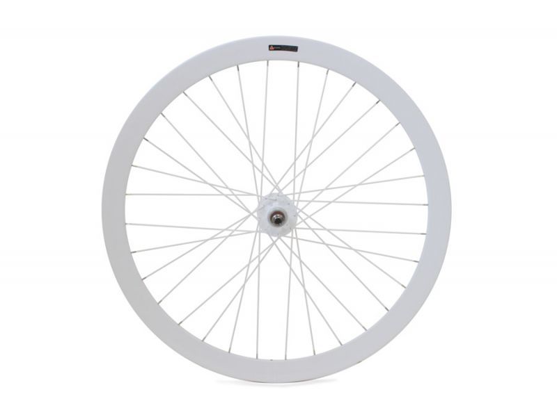 H plus Son Formation Face Fixie Rear Wheel - White