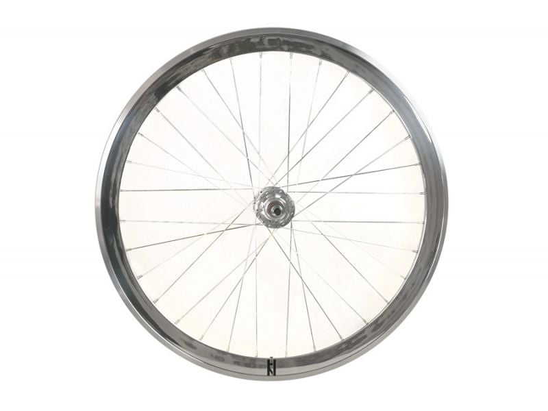 ピスト　ホイール　H plus son sl42 シルバー　エイチプラスサン H plus Son SL42 Fixie Bike Front Wheel Silver