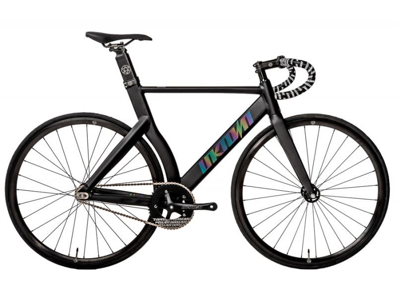 Unknown LV3 Fixed Gear Bicycle Black Chameleon