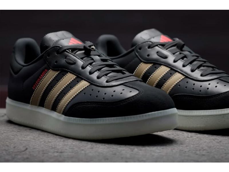 ウェア adidas velosamba Adidas Velosamba Leather Cyclist Shoes Core Black / Cyber Metallic