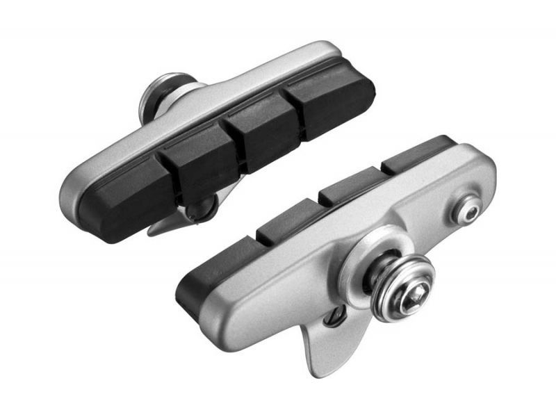 Shimano R55C3 Bremsschuhe silber für Fahrrad