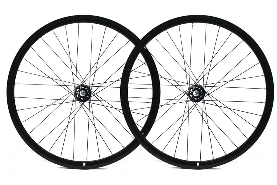 WIN18 Fixie Laufradsatz - Schwarz