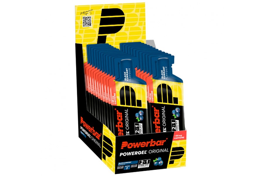 PowerBar Powergel Original Energie-Gel Stachelbeerkoffein x24