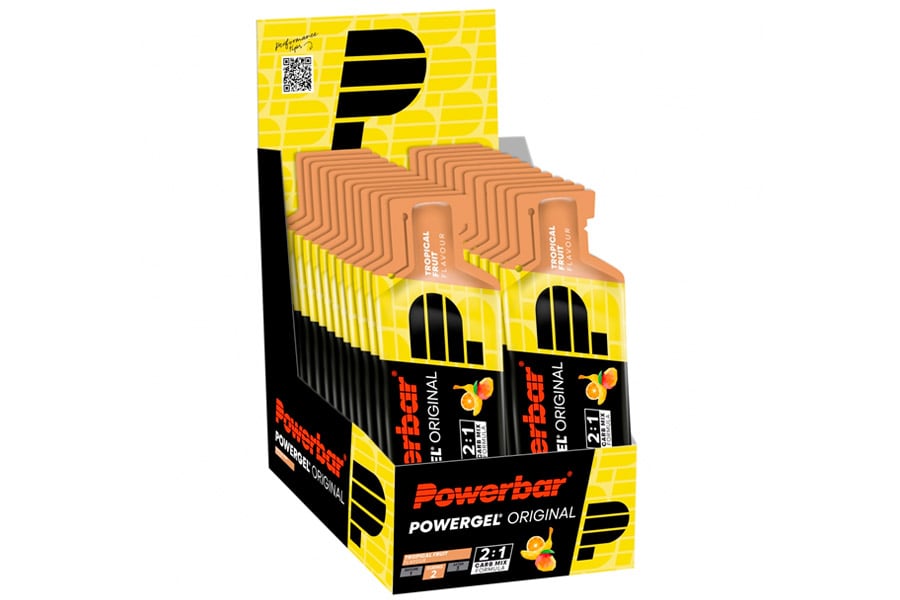 PowerBar Powergel Original Energie-Gel Tropisch x24
