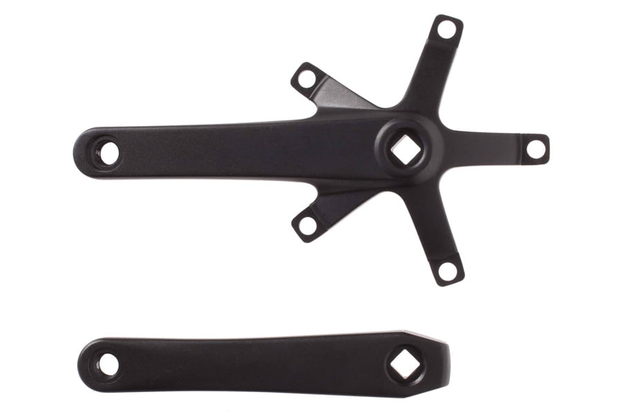 Juego de bielas FK TWX SS BCD 144 / 170mm Negro