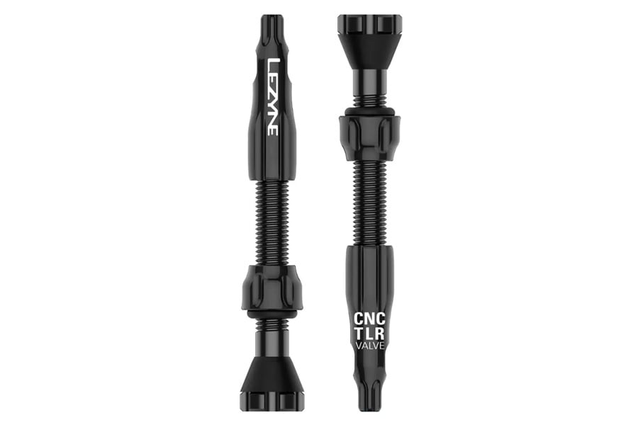 Lezyne CNC TLR Satz Ventile 44mm - Schwarz