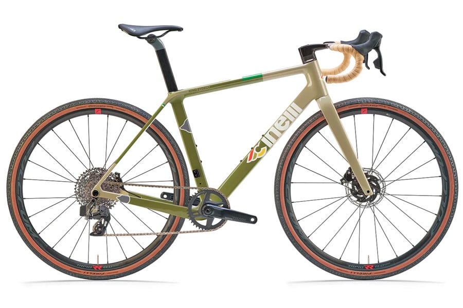 Cinelli King Zydeco Gravel cykel - Sage Rover Sram Rival XPLR ETAP AXS 1X12S