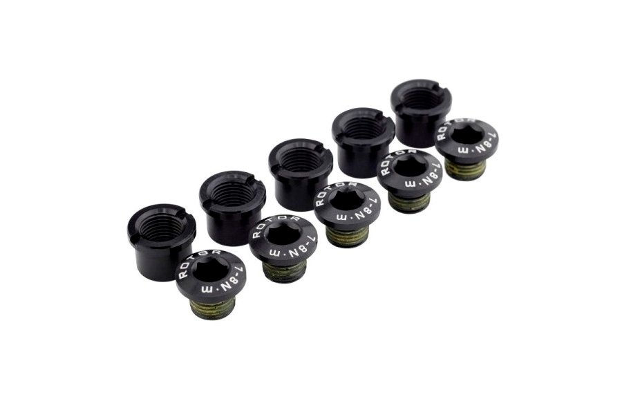 Rotor Track30 Screws Kit 5 Units - Black