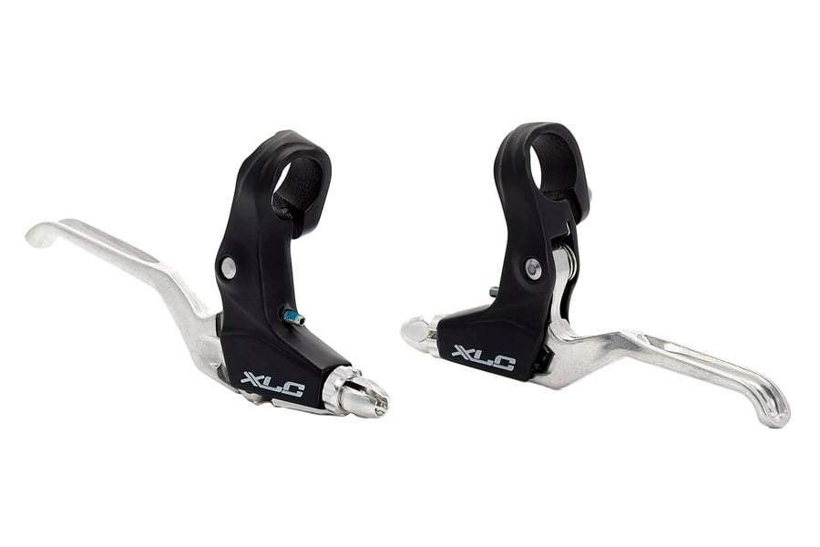 Photos - Bicycle Parts XLC BL-V04 Bike Brake Levers V-Brake - Silver 
