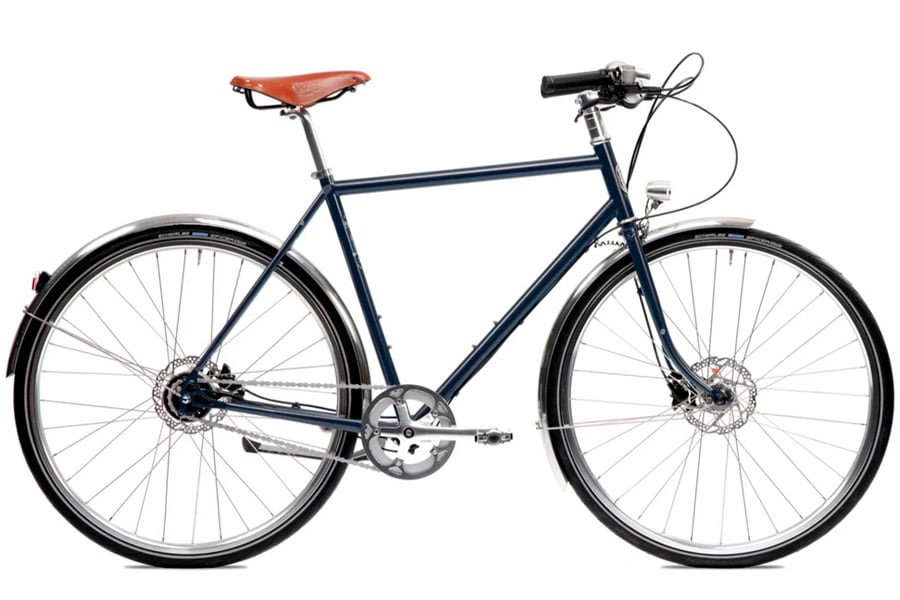 Bicicleta Urbana Pelago Hanko Commuter 8V Azul oscuro
