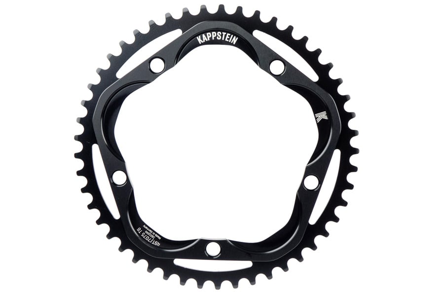 elite KAPPSTEIN ブラックチェーンリング Kappstein(カプスタイン