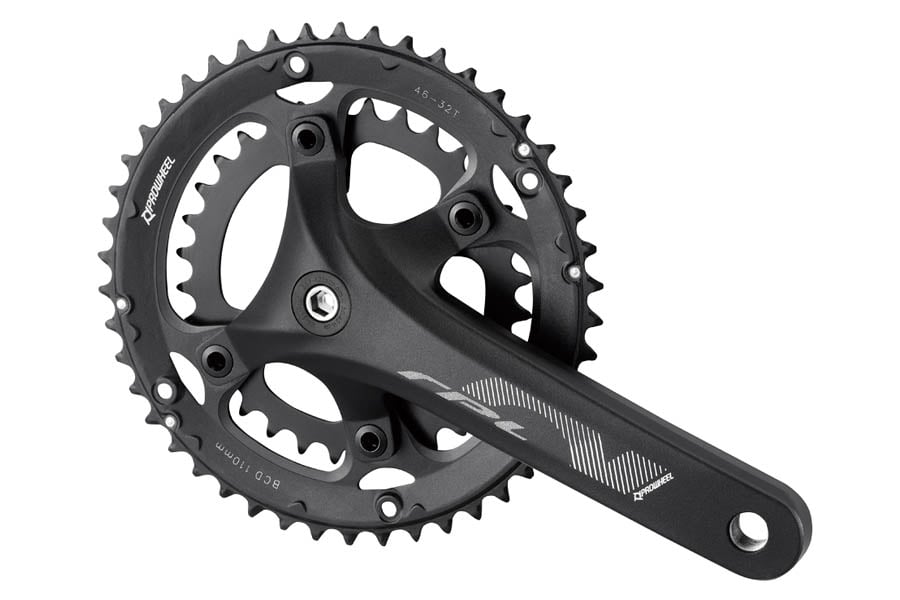 Plato y Biela Prowheel RPL-521 32-48D / BCD 110-80 / 170mm Negro