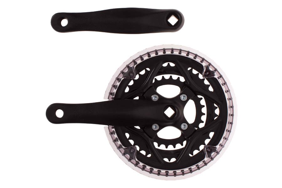 Plato y Biela WG ATB 28-38-48D / 170mm Negro