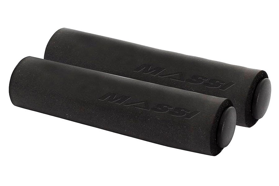 Massi Silicone Handlebar Grips - Black