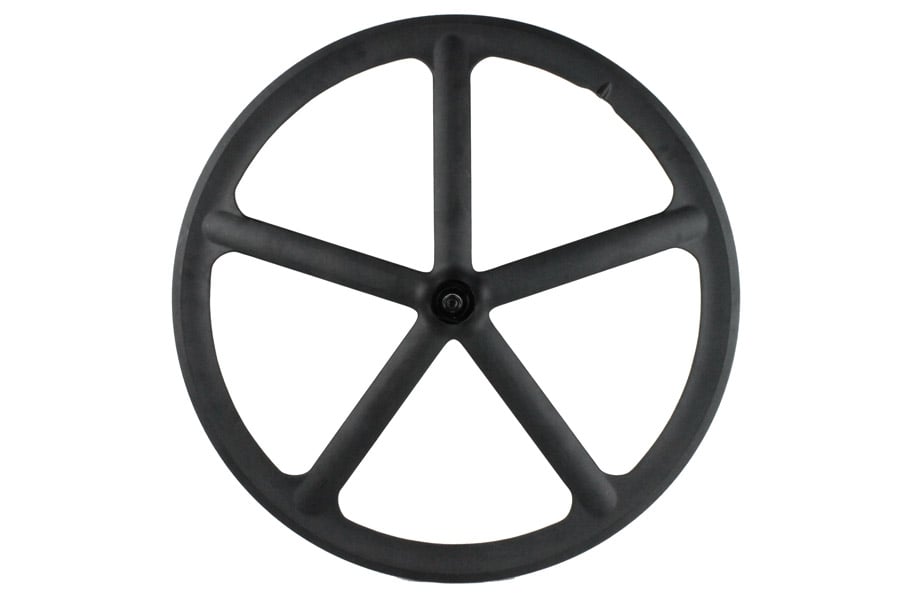 Rueda Delantera Santafixie 5 Palos Negra Mate