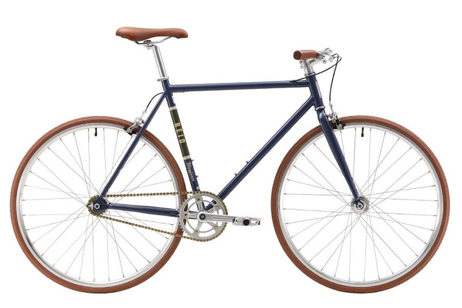 Reid Wayfarer Midnight Plum Single Speed ​​City Bike