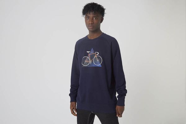 Cikkel Orange er den nye sorte sweatshirt Navy