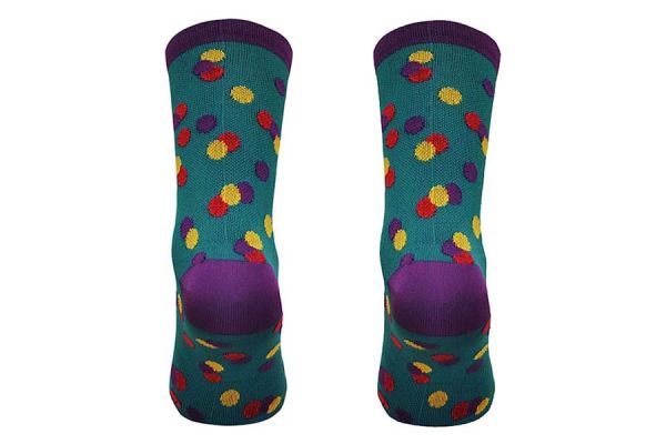 Cinelli Caleido Dots Sokken Groen