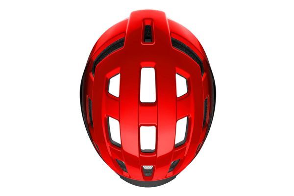 Lazer Codax Kineticore Cykelhjelm Net Sort / Rød 