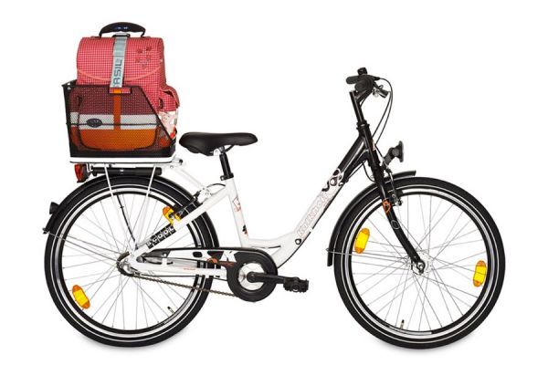 Basil Class Rear Basket - Black