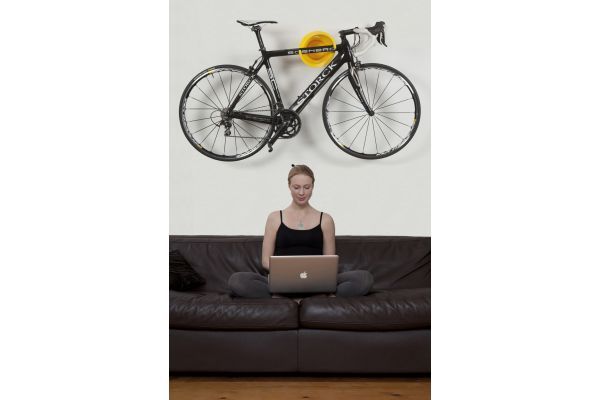 Soporte de pared Cycloc Solo Negro