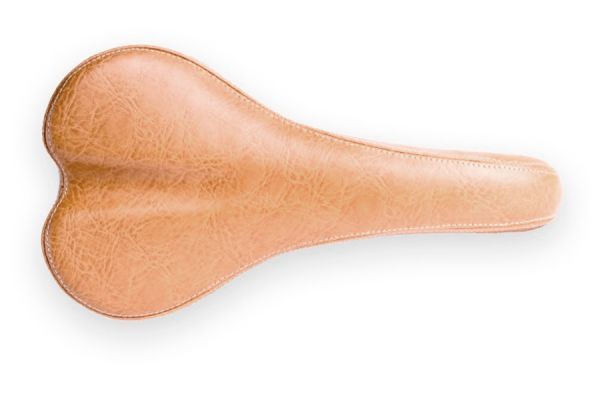 Essax Malmö Steel 148mm Saddle - Brown