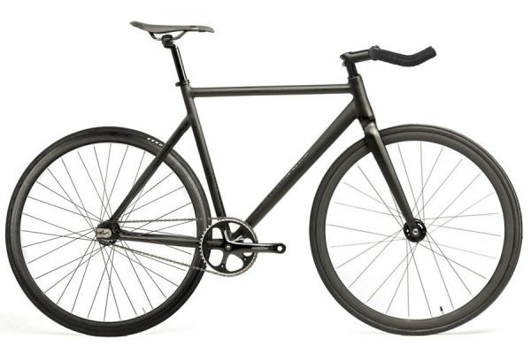 Bicicleta Fixie Santafixie Raval Matte Black 30mm