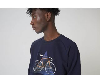 Cikkel Orange er den nye sorte sweatshirt Navy
