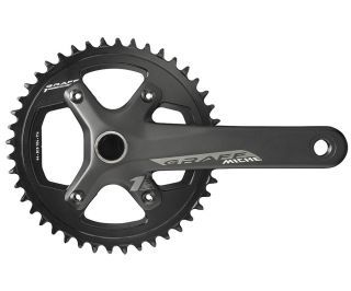 Plato y Biela Miche Graff One 165mm Negro