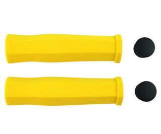 GES Foam Handlebar Grips - Yellow