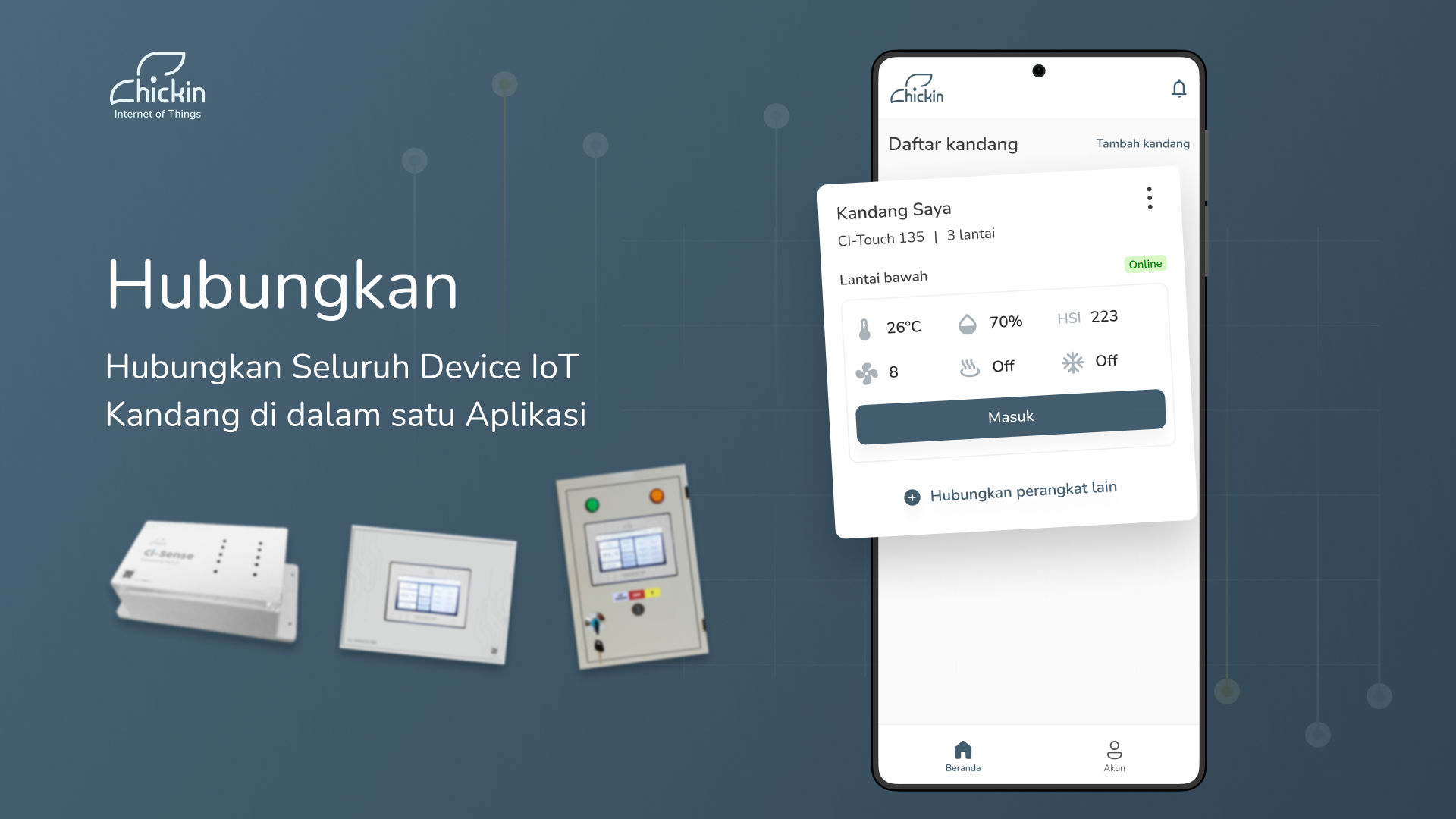 Chickin IoT App visual 2
