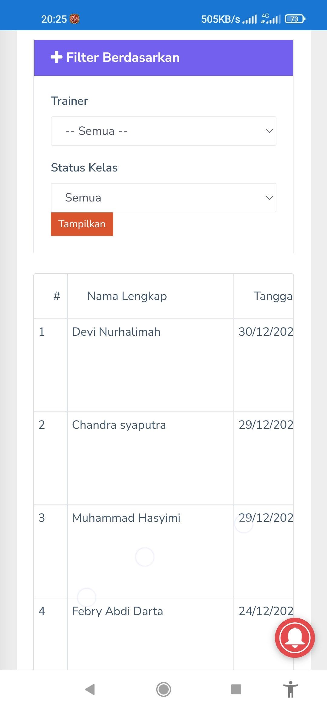 Aplikasi Accounting Lauwba visual 3