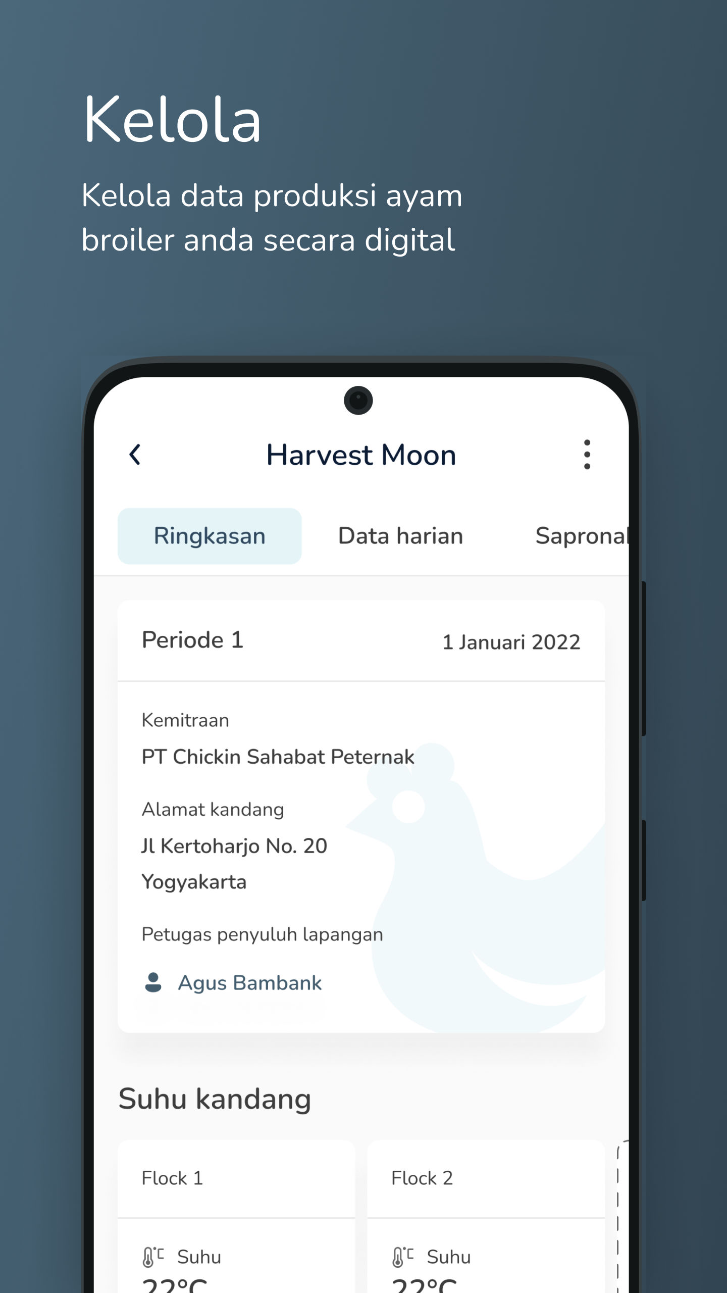 Chickin App visual 3