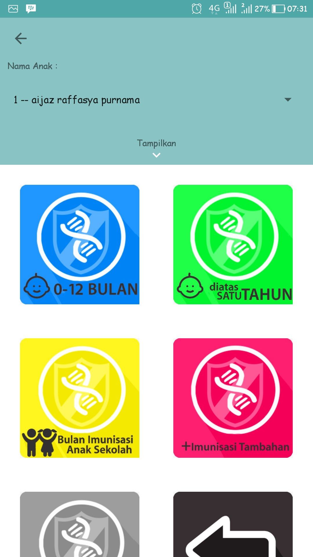 Aplikasi Kesehatan Ibu dan Anak visual 4