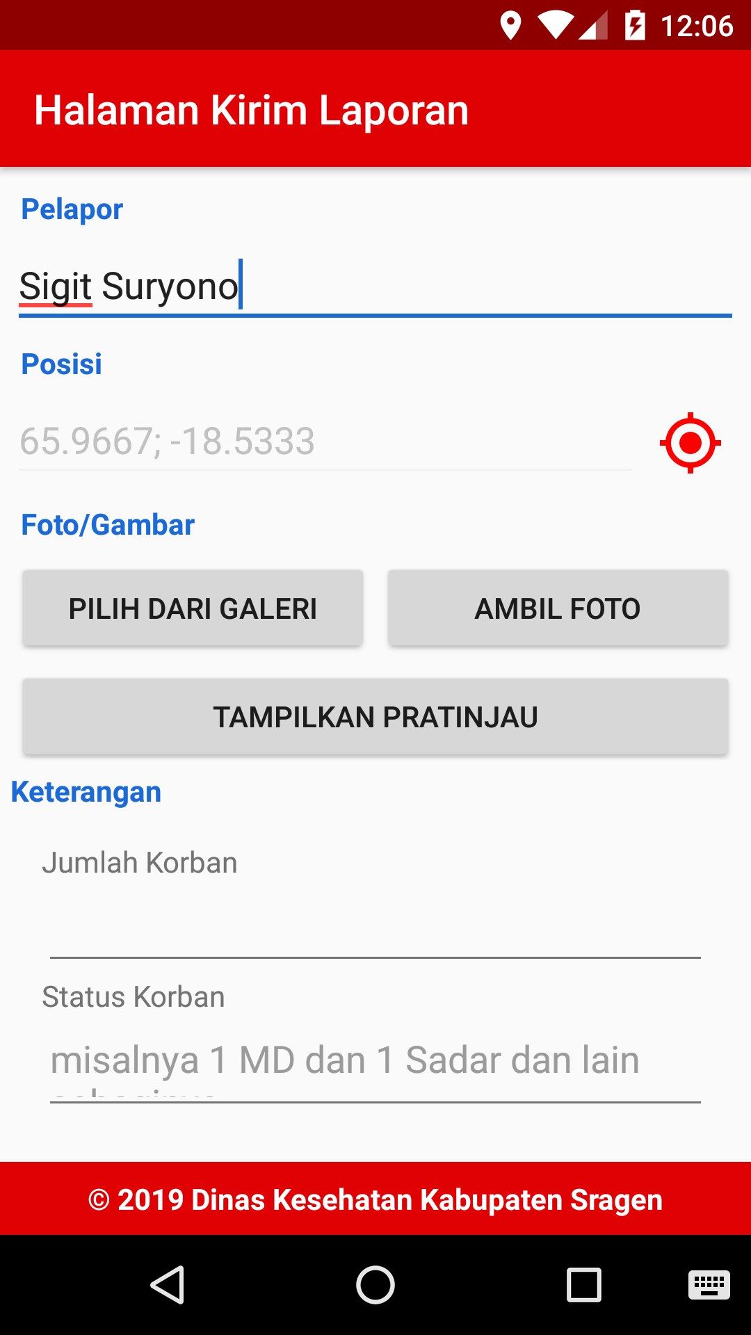 Lapor 119 Sukowati Sragen visual 5
