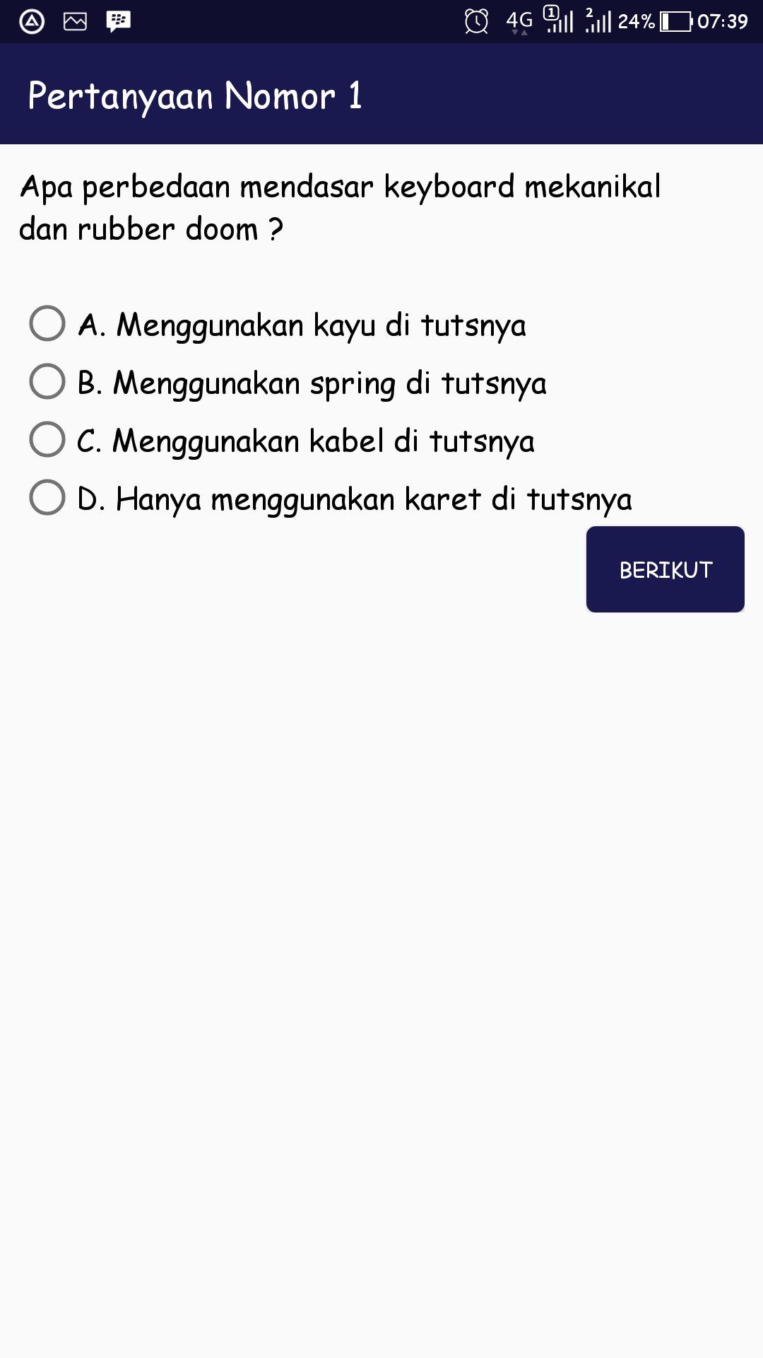 Sistem Pakar Keyboard Mekanikal visual 5